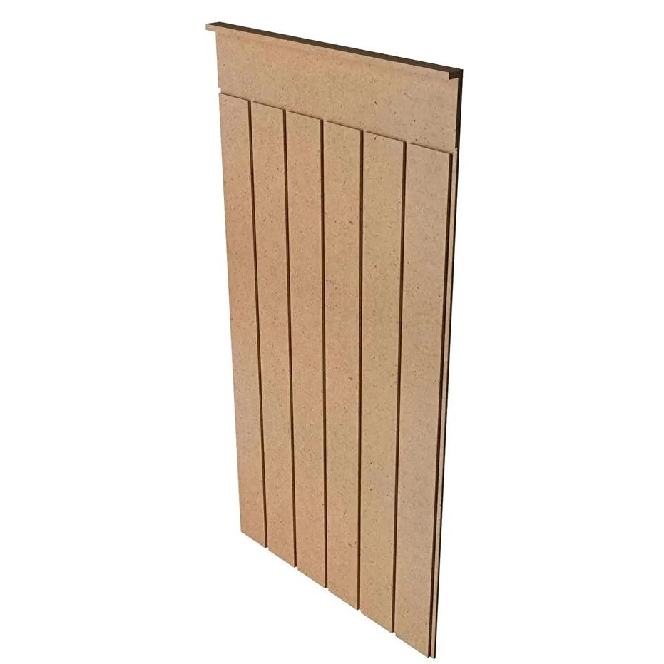 Stugonia Boyanabilir Ham MDF Dekoratif Duvar Paneli