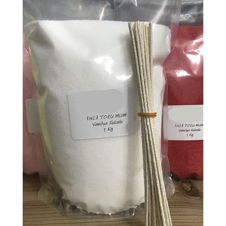 Stugonia 1 KG İnci Tozu Mum Seti